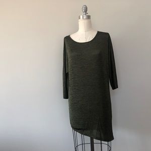 Green INC Medium Stretchy Pullover Dress or Long Top
